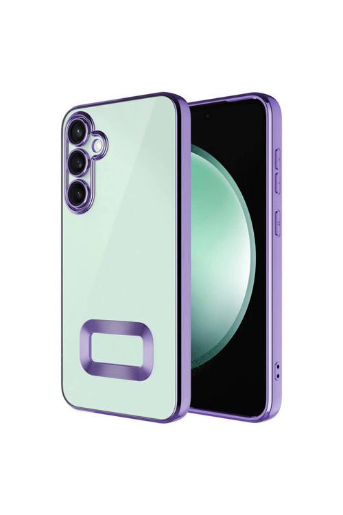 Samsung Galaxy A05S Cep Telefonu İçin Uyumlı Kılıf Kamera Korumalı Logo Gösteren Omega Kapak