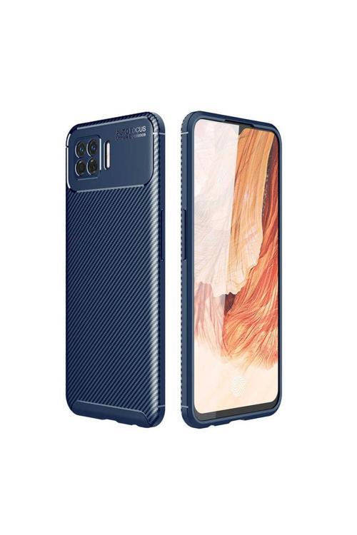 Oppo A73 Cep Telefonu Için Kılıf Karbon Tasarım Negro Kapak