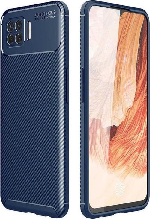 Oppo A73 Cep Telefonu Için Kılıf Karbon Tasarım Negro Kapak