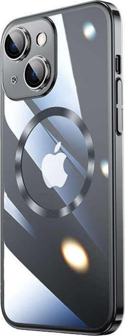 Apple Iphone 14 Için Uyumlu Kılıf Wireless Şarj Özellikli Sert Pc Riksos Magsafe Silikon Kapak
