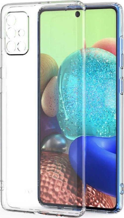 Samsung Galaxy A51 Cep Telefonu Için Şeffaf Kılıf Renksiz Ince Yumuşak Kapak Süper Silikon
