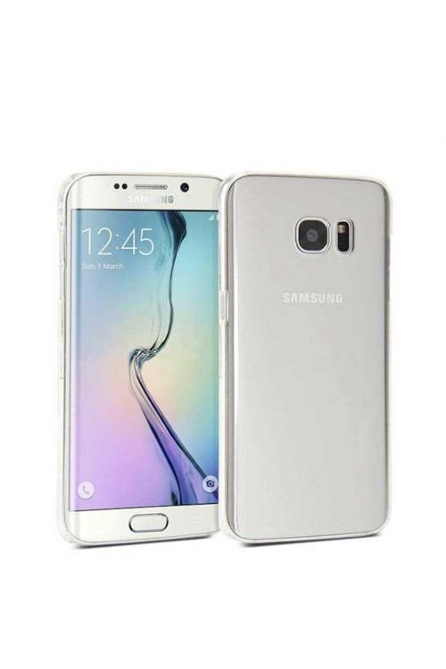 Samsung Galaxy S6 Edge Cep Telefonu Için Şeffaf Kılıf Renksiz Ince Yumuşak Kapak Süper Silikon