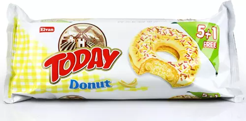 Donut Muzlu Kek Multipack Paket 35 Gr. 6 Adet (1 Paket)
