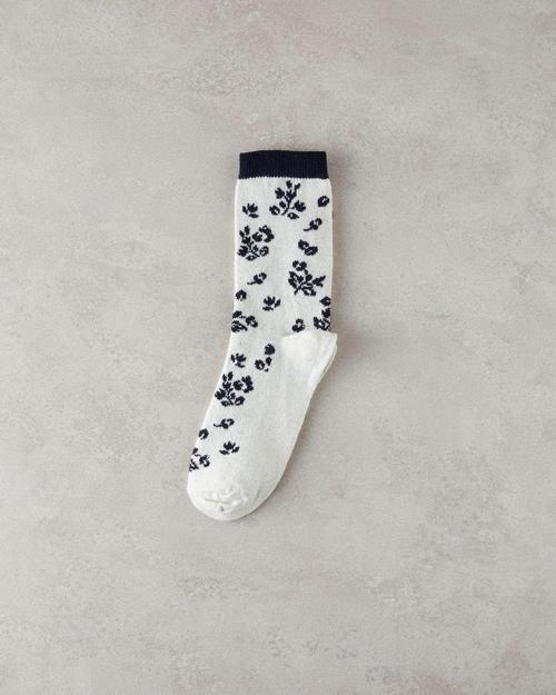 Marta Kadın Soket Çorap Ekru