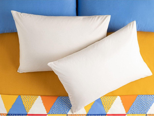 Direct Message Plain Pamuklu 2'Li Yastık Kılıfı 50X70 Cm Krem