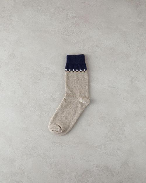 Marva Kadın Soket Çorap Bej