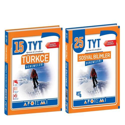 Apotemi Yayınları TYT Türkçe ve Sosyal Deneme Seti 2 Kitap