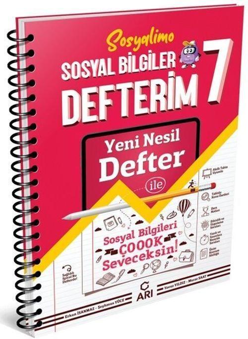 7. Sınıf Sosyal Bilgiler Akıllı Defteri Arı Yayıncılık