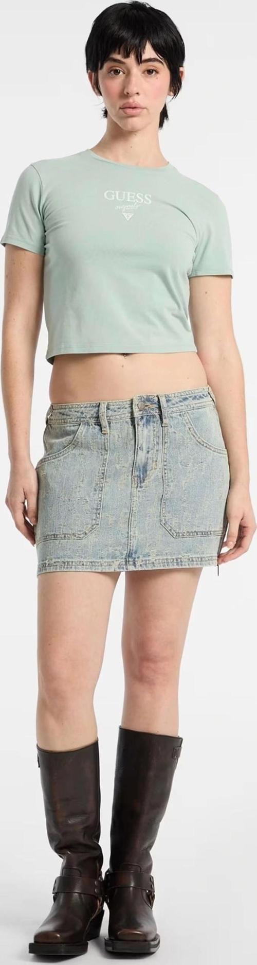 Kadın   Jean Mini  Etek