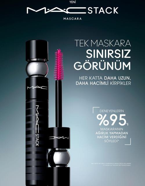 Kirpikleri Her Katta Anında Kıvırma Etkili Uzunluk Ve Hacim Verici Maskara