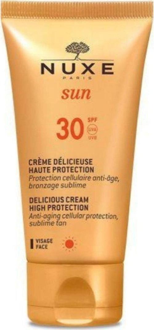 Sun Güneş Koruyucu Yüz Kremi Spf 30 50 Ml (Nux101)