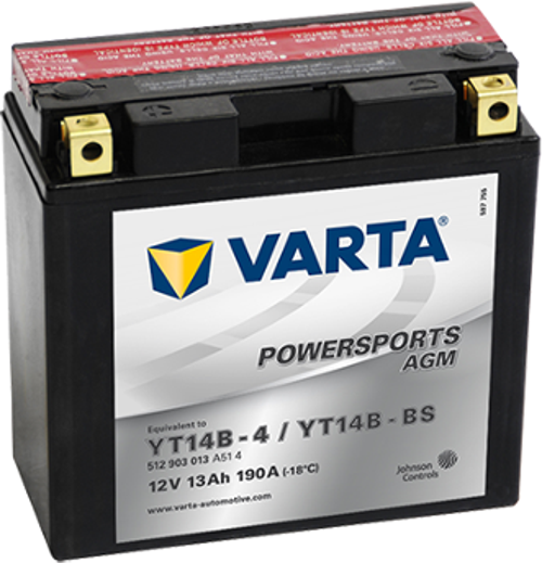 Akü Yt14b-bs 12v13ah Hyosung Gv650 Yamaha Fzs1000 Xvs1100 Fjr1300 Xv1700 Mt01