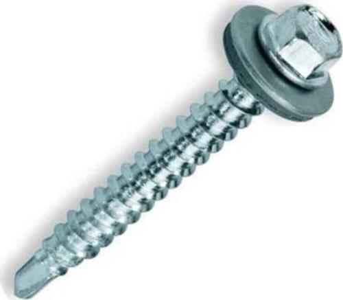 5,5X60Mm-Çatı Vidası-Matkap Uçlu-Trapez Sac Vidası-Akıllı Vida (Pk./Ad.:100Adet)