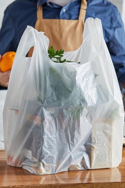 A Kalite Beyaz Hışır Poşet 1 Kg Büyük Boy