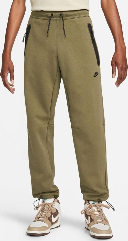 Sportswear Tech Fleece Pant Green Black Erkek Eşofman Altı Haki Yeşil
