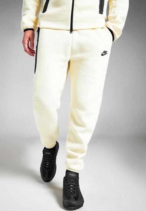 Sportwear Tech Fleece Trousers Joggers Eşofman Altı Krem