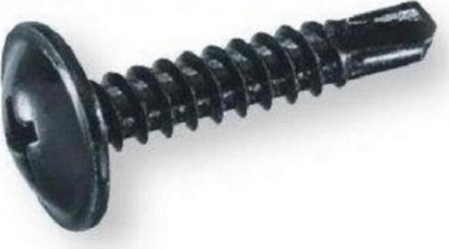 Rysb 3,9X19 Mm 1000 Adet Siyah Pul Başlı Matkap Uçlu Vida Otomatik Vida