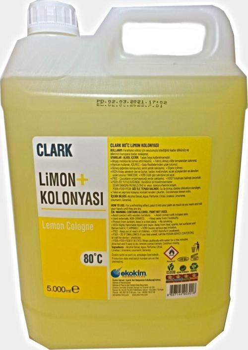 80 Derece Limon Kolonyası 5 Lt