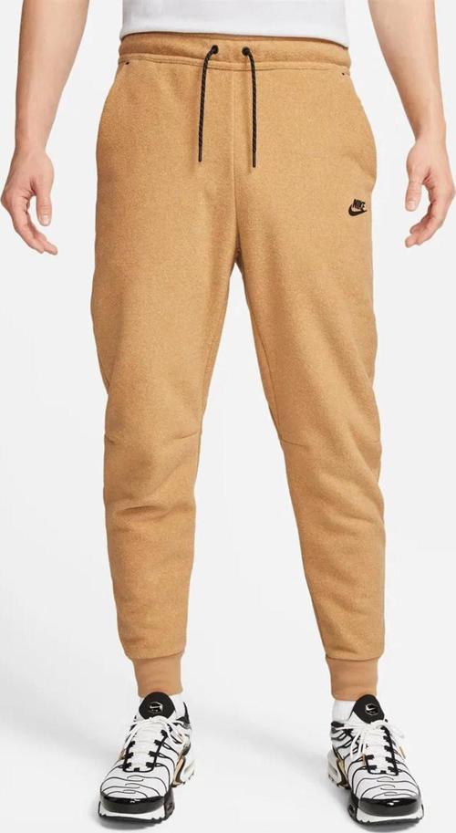 Sportswear Tech Fleece Jogger Winter Pants Kalın Erkek Eşofman Altı Hardal