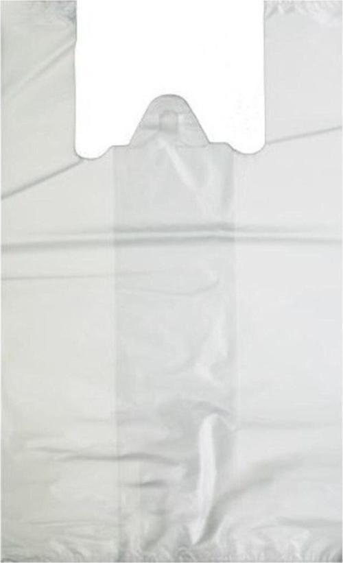 Hışır Atlet Market Poşeti Beyaz Büyük Boy 30X60 Cm-1 Kg