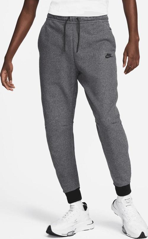 Sportswear Tech Fleece Jogger Winter Pants Kalın Erkek Eşofman Altı Koyu Gri