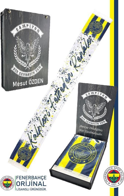 Orijinal Lisanslı Kalpleri Fetheden Renkler Fenerbahçe Şal Atkı Kişiye Öz