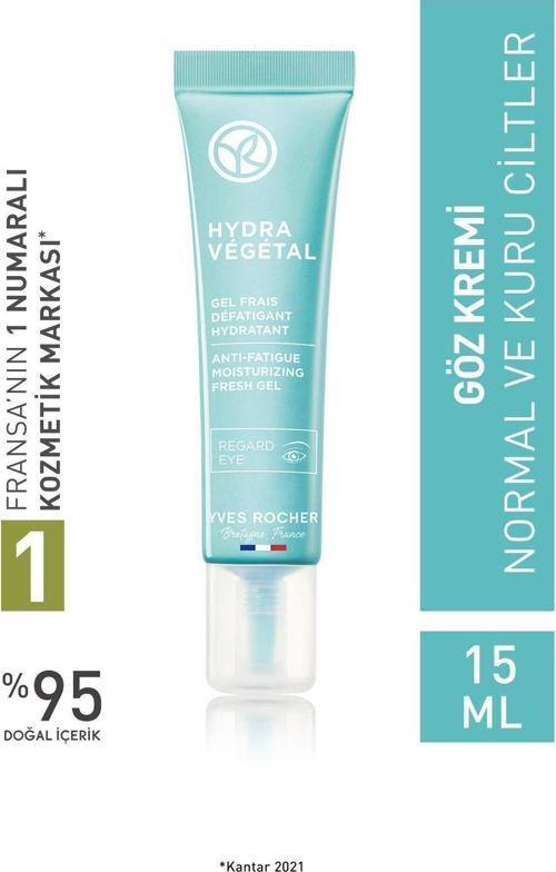 Yorgun Göz Altları İçin Güçlendirici Ve Koyu Halka Karşıtı Göz Kremi 15Ml