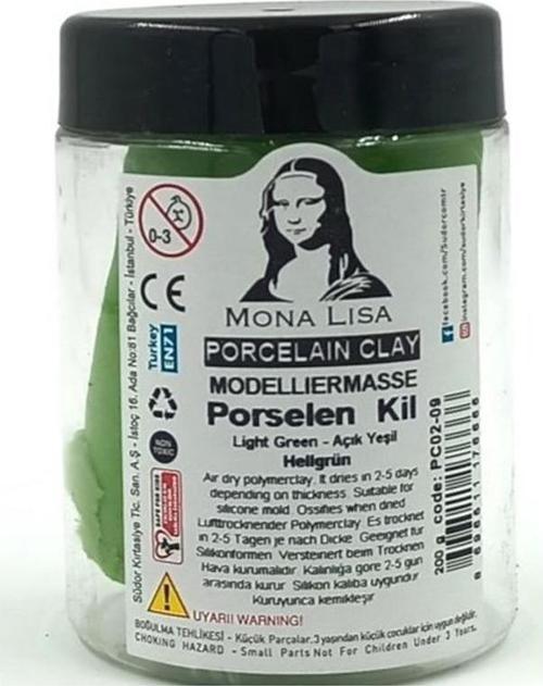 Porselen Kili 200 Gr 1 Adet Monalisa Porselen Modelleme Kili