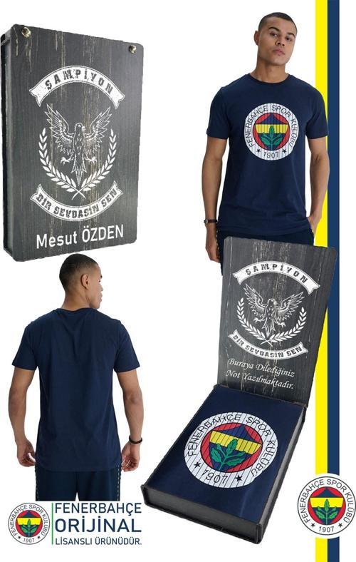 Orijinal Lisanslı Kabartma Logo Lacivert Tribün T-Shirt Kişiye Özel Hediy