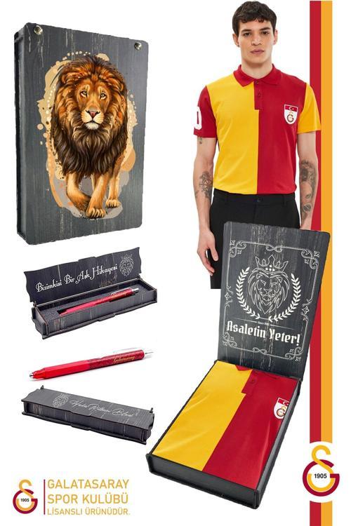 Orijinal Lisanslı Polo Yaka Metin Oktay T-Shirt + Uçlu Kalem Set Hediyelik A