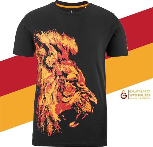 Orijinal Lisanslı Aslan Baskılı T-Shirt