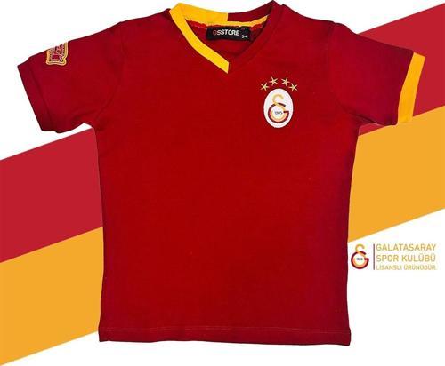 Orijinal Lisanslı Kırmızı Basic Çocuk T-shirt XYZ