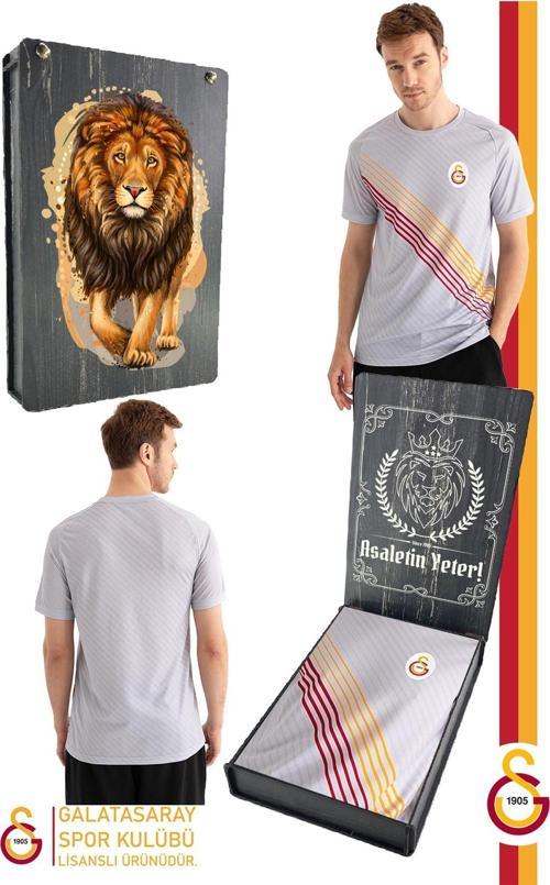Orijinal Lisanslı Match Day Gri T-Shirt Gs Match Day Gri Hediyelik Ahşap Kut