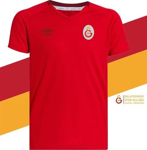 Orijinal Lisanslı Umbro V Yaka Kırmızı T-Shirt