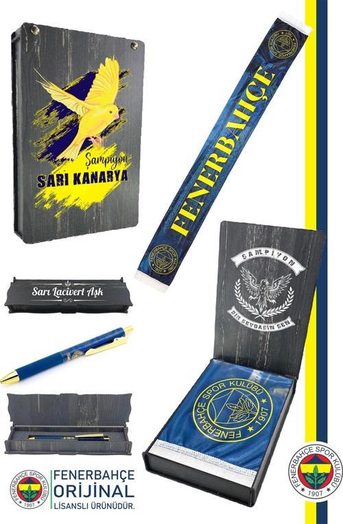 Orijinal Lisanslı Bir Şarkısın Sen Fenerbahçe Şal Atkı Ve Hybrt Tükenmez Kale