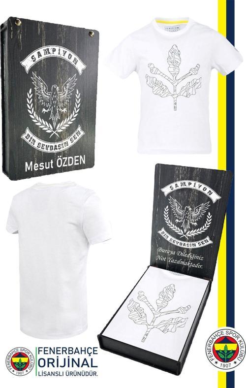 Orijinal Palamut Logo Sıfır Yaka Çocuk T-Shirt Kişiye Özel Hediyelik Ahşa