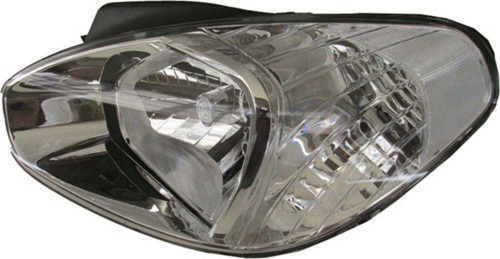 Hyundaı Accent- Era- 09/12; Far Lambası Sol Elektrikli/Motorsuz (Beyaz Sinyalli) (H4) 92101-1E089