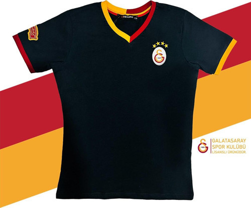 Gs Tsrt 018 Galatasaray Orijinal Lisanslı Siyah Basic Çocuk T-shirt