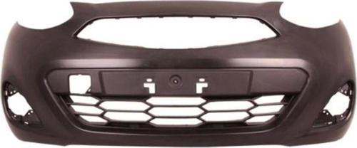 Nıssan Mıcra- K13- 13/18; Ön Tampon Siyah (Sis Delikli)(Tüv)(Lm) (Oem No: 62022-3Hn0H)