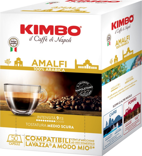 Amalfi 100% Arabica A Modo Mio Uyumlu Kapsül Kahve (50’li Kutuda)