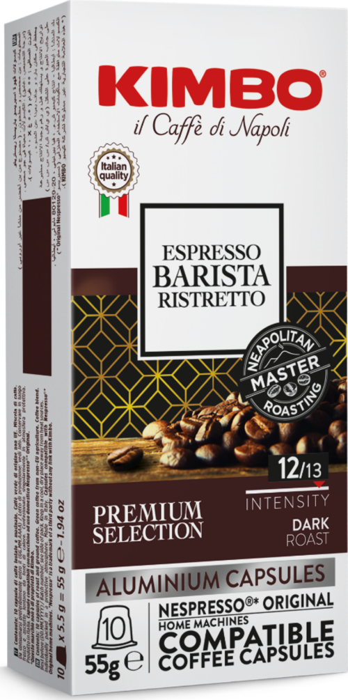 Espresso Barista Ristretto Nespresso Uyumlu Kapsül Kahve (Alüminyum) (10’lu Kutuda)