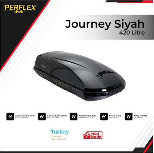 PORT BAGAJ 420 LT JOURNEY SİYAH ÇİFT AÇILIR
