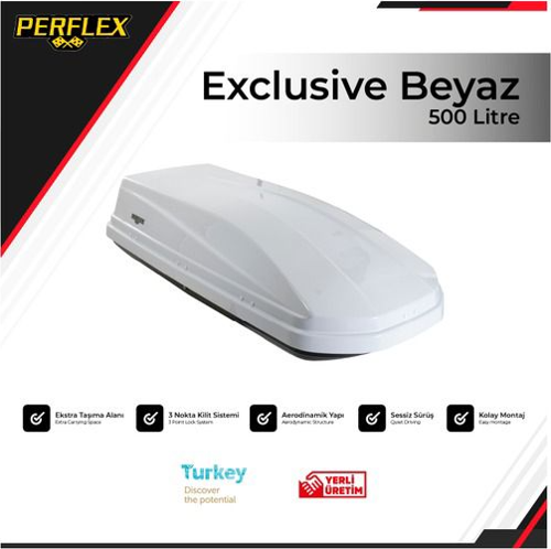 PORT BAGAJ 500 LT EXCLUSIVE BEYAZ