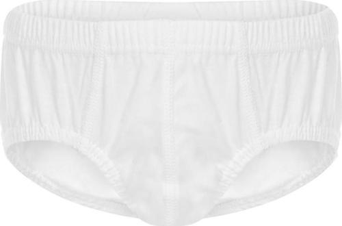 12 Adet Mevsim Erkek Çocuk Penye Slip Külot Beyaz 38601