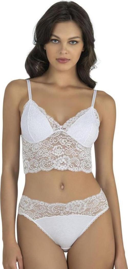 Bayan Dantelli Bralet Sütyen Külot Takımı 1310