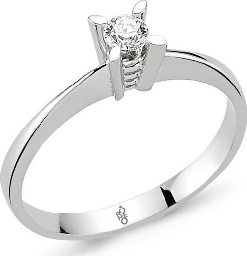 0.10 Ct Tektaş Pırlanta Yüzük RM101
