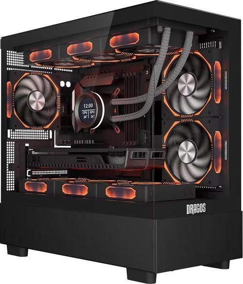 DRx7314 Ryzen 7 7800X3D 32GB DDR5 Ram 1TB NVMe 8GB RTX4060 Sıvı Soğutmalı Oyun Hazır Sistem