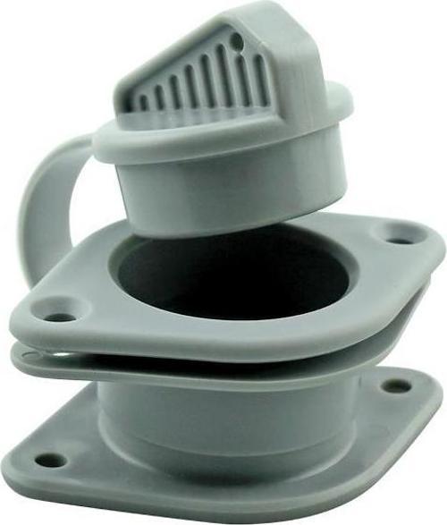 25mm Vasistas İçin Tapalı, Geri Dönüşsüz Tahliye Vanası, Gri, Set