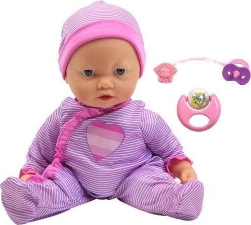 Kutulu 16 İnç Çıngıraklı Mimikli Mila Bebek S-16218A-1