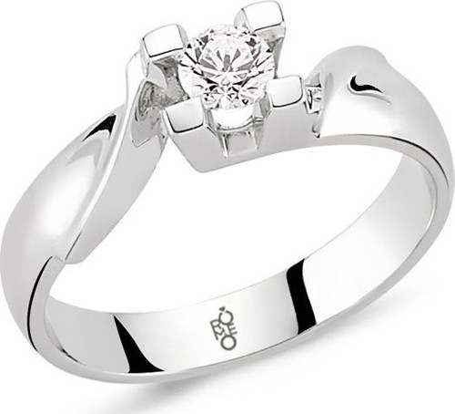 14 Ayar Altın 0.25 Ct Pırlanta Tektaş Yüzük RM-10043